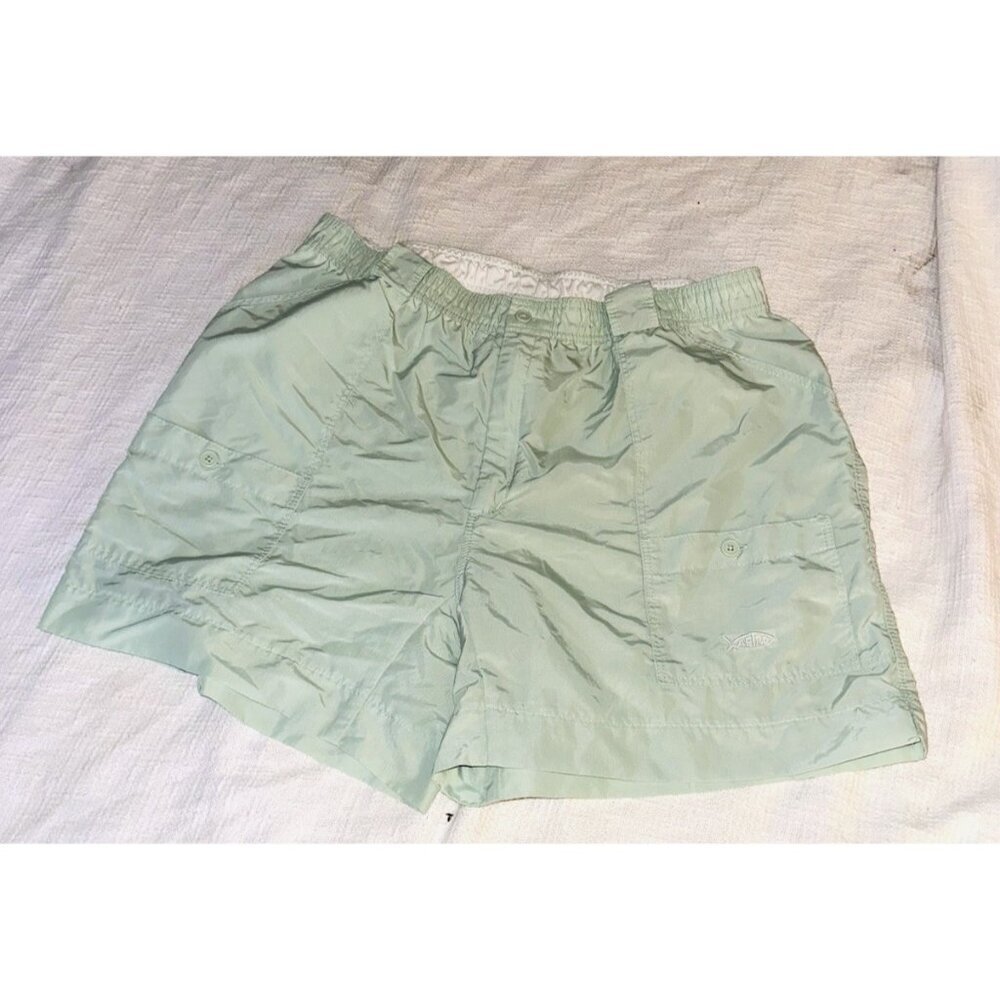 Men’s Aftco ORIGINAL FISHING SHORTS Size 42 Green